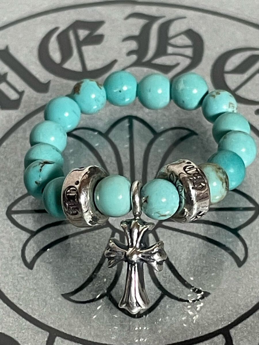 美品/クロムハーツ/Chrome hearts/ビーズ リング クロス 美品/クロムハーツ/Chrome hearts/ビーズ リング クロス