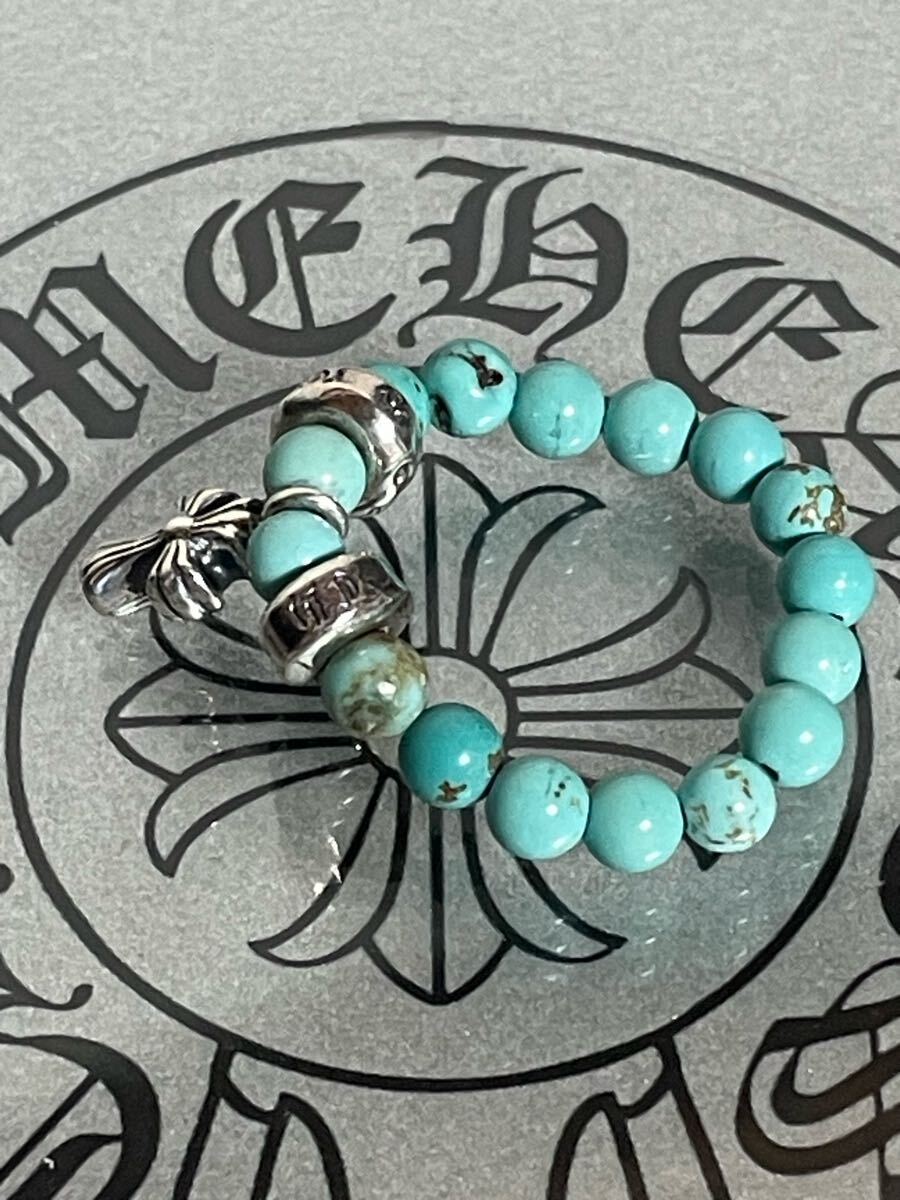美品/クロムハーツ/Chrome hearts/ビーズ リング クロス 美品/クロムハーツ/Chrome hearts/ビーズ リング クロス