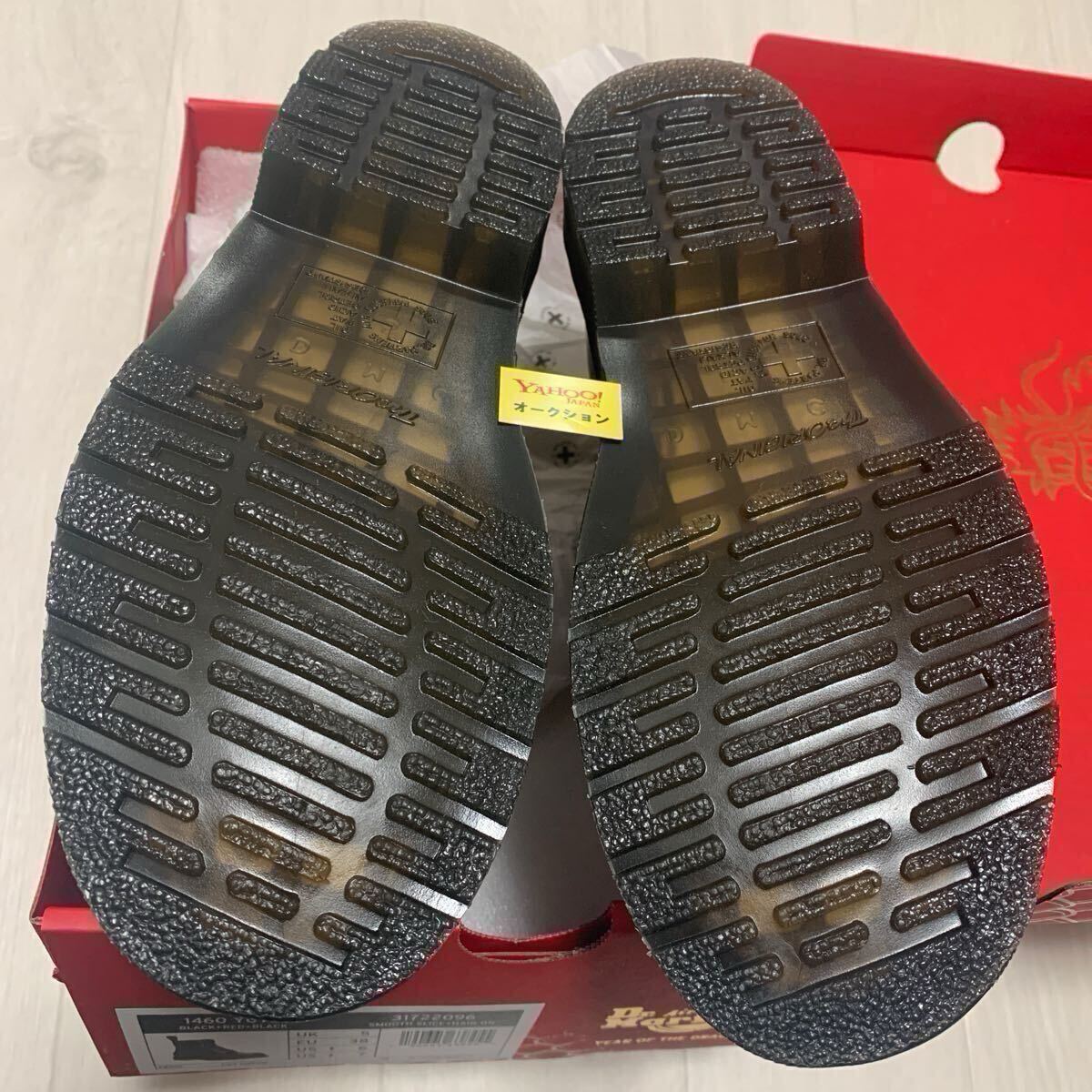  не использовался *UK5*Dr.Martens 1460 YOTD* обычная цена 33000 иен *8 отверстие * Dr. Martens * ботинки *YEAR OF THE DRAGON. год ограничение *. главный . дракон товары 