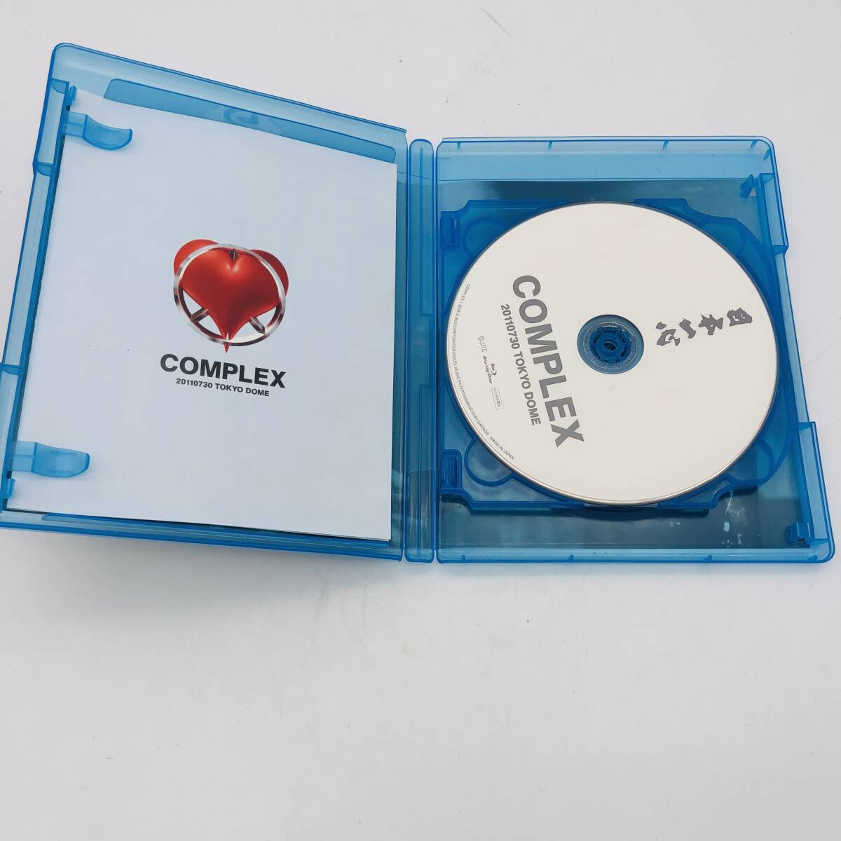 COMPLEX 20110730 TOKYO DOME 日本一心 Blu-ray 【1Blu-ray+2CD COMPLEX 20110730 TOKYO DOME 日本一心 Blu-ray 【1Blu-ray+2CD