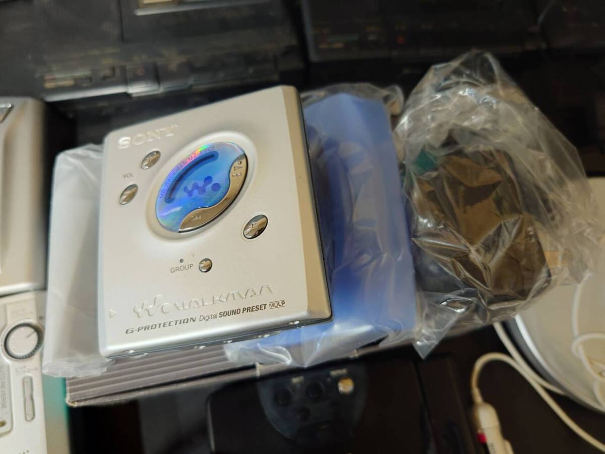 67 SONY カセットレコーダー MDウォークマン CDプレーヤー 通電 67 SONY カセットレコーダー MDウォークマン CDプレーヤー 通電