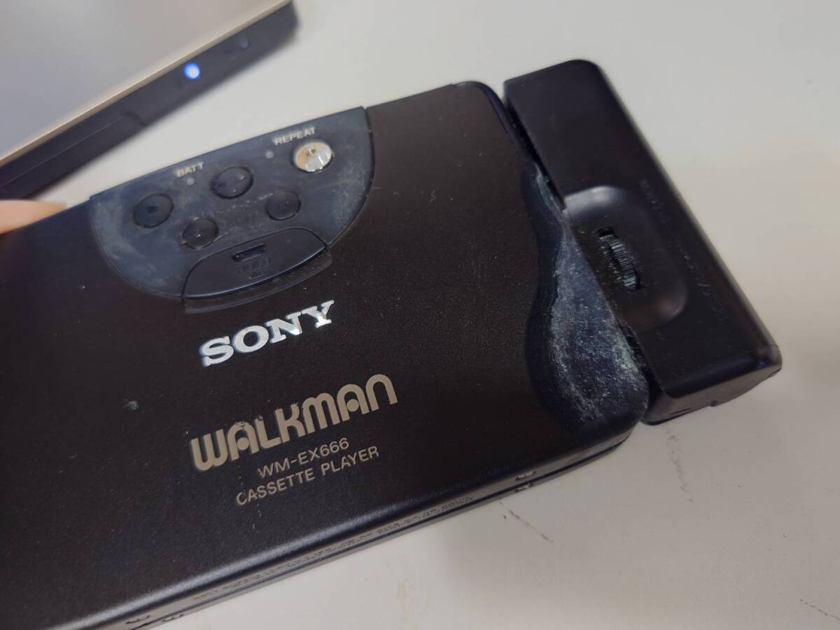 67 SONY カセットレコーダー MDウォークマン CDプレーヤー 通電 67 SONY カセットレコーダー MDウォークマン CDプレーヤー 通電