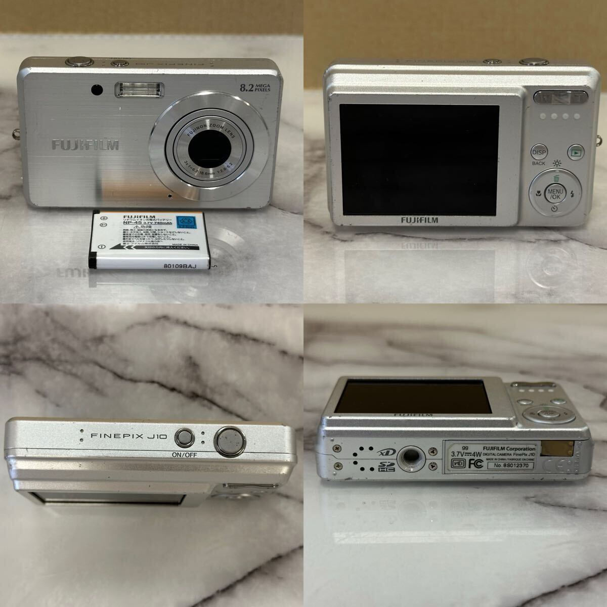 管理番号O43 ジャンク品 FUJIFILM FinePix J10、A800/PENTAX 管理番号O43 ジャンク品 FUJIFILM FinePix J10、A800/PENTAX