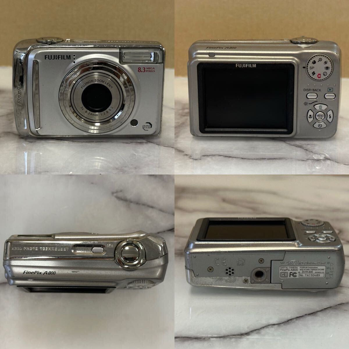 管理番号O43 ジャンク品 FUJIFILM FinePix J10、A800/PENTAX 管理番号O43 ジャンク品 FUJIFILM FinePix J10、A800/PENTAX