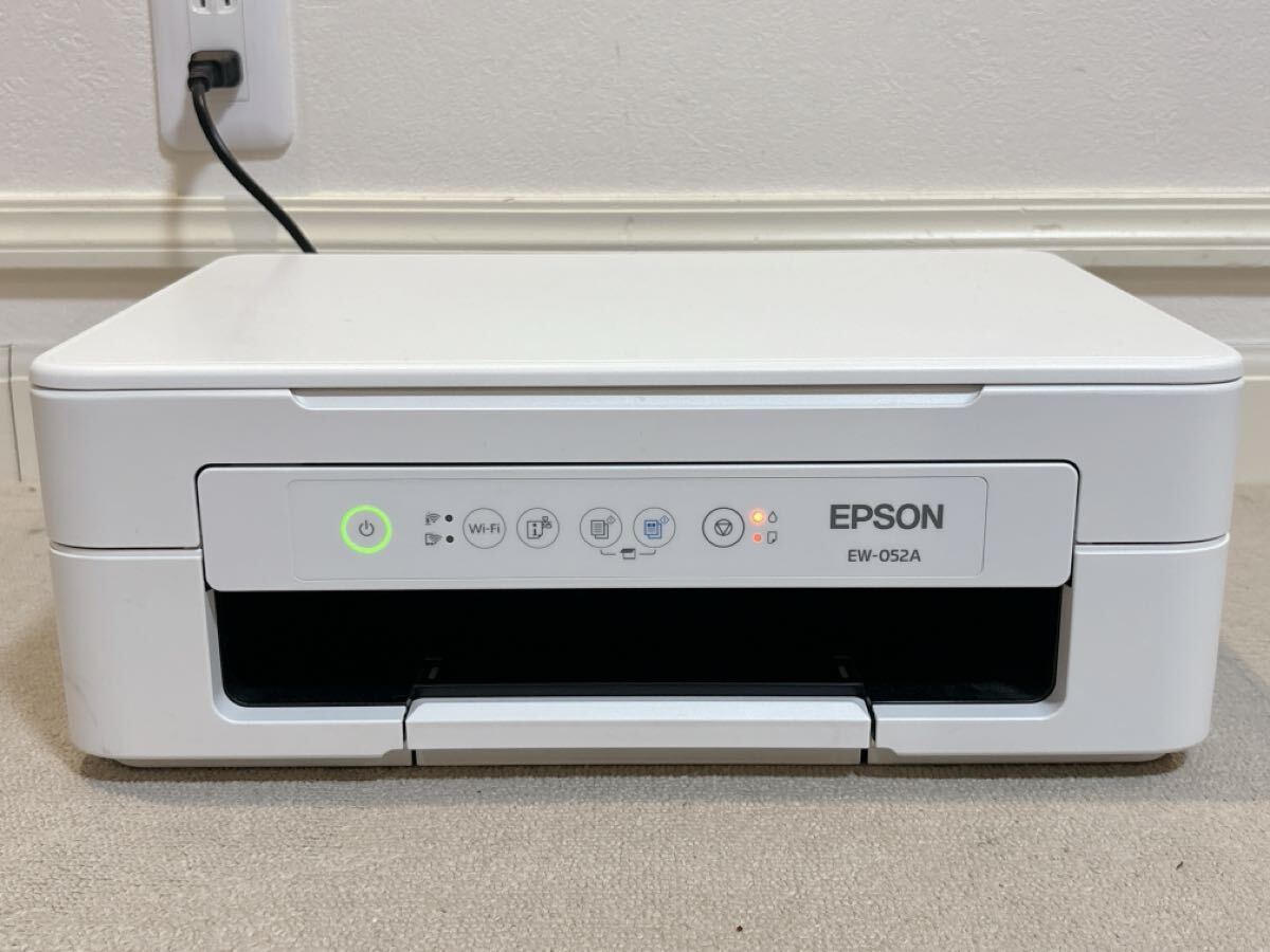 EPSON EW-052A 19年製 エプソン インクジェットプリンター(A4