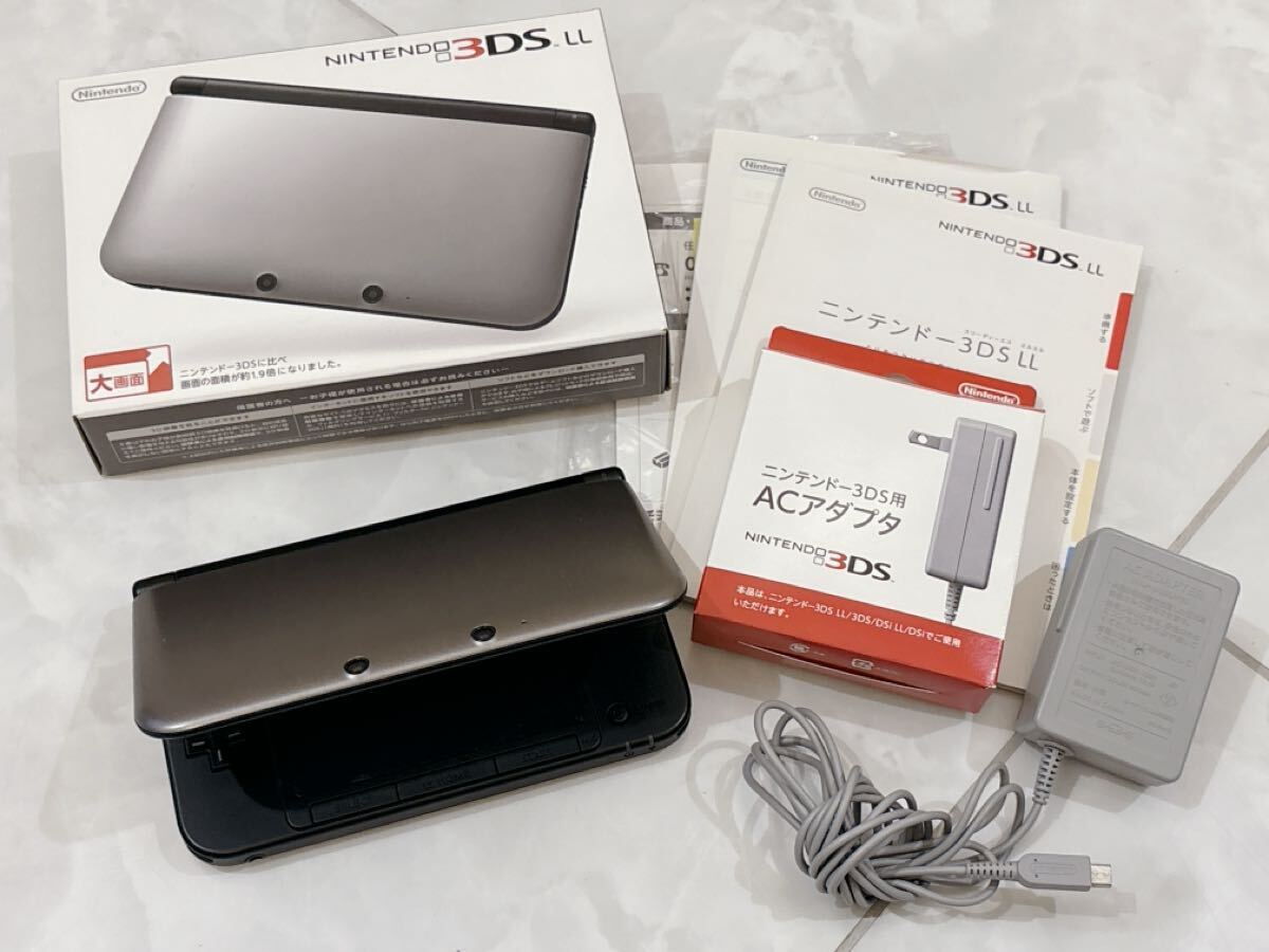 Nintendo 3DS LL ニンテンドー3DSLL 初期化済み SPR-001 AC Nintendo 3DS LL ニンテンドー3DSLL 初期化済み SPR-001 AC