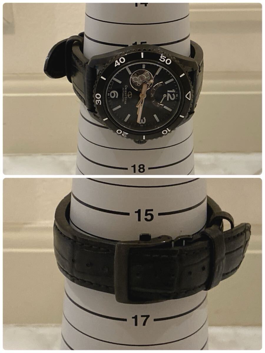 ORIENT STAR F6R4-UAC0 B970672 セミスケルトンダイバー 腕時計