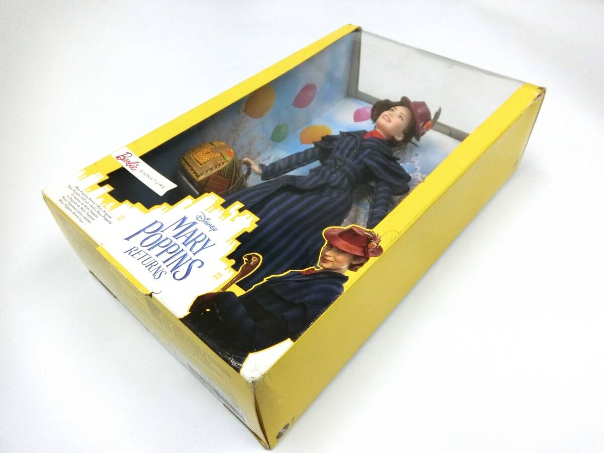 【未使用品】マテル バービー人形 メリー?ポピンズ リターンズ FRN81 コレクタードール フィギュア MATTEL　約30cm (Y-697)