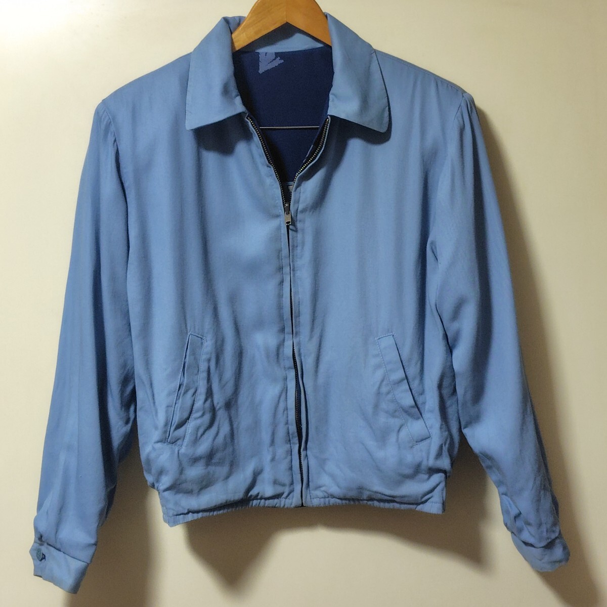 SIZE M The Riviera サンダーバード ギャバジャン リバーシブル SIZE M The Riviera サンダーバード ギャバジャン リバーシブル