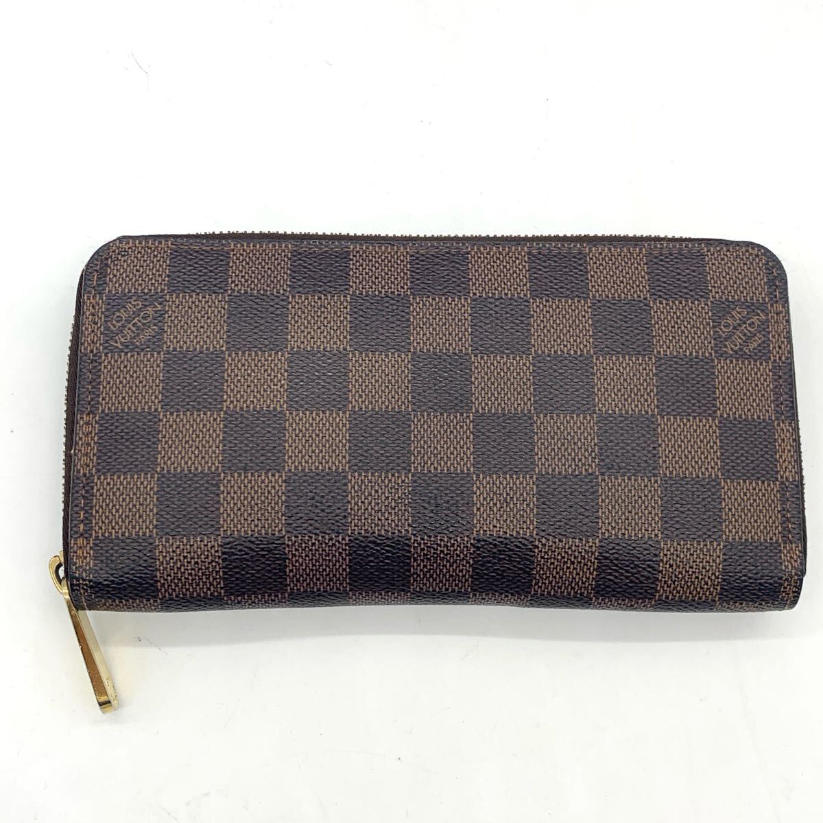 極美品】LOUISVUITTON ルイヴィトン ダミエ エベヌ 長財布 極美品】LOUISVUITTON ルイヴィトン ダミエ エベヌ 長財布