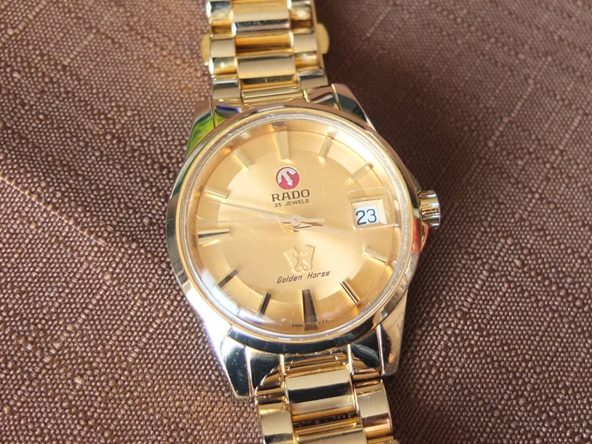 限定モデル RADO ラドー ゴールデンホース 復刻版 25石 自動巻き 限定モデル RADO ラドー ゴールデンホース 復刻版 25石 自動巻き