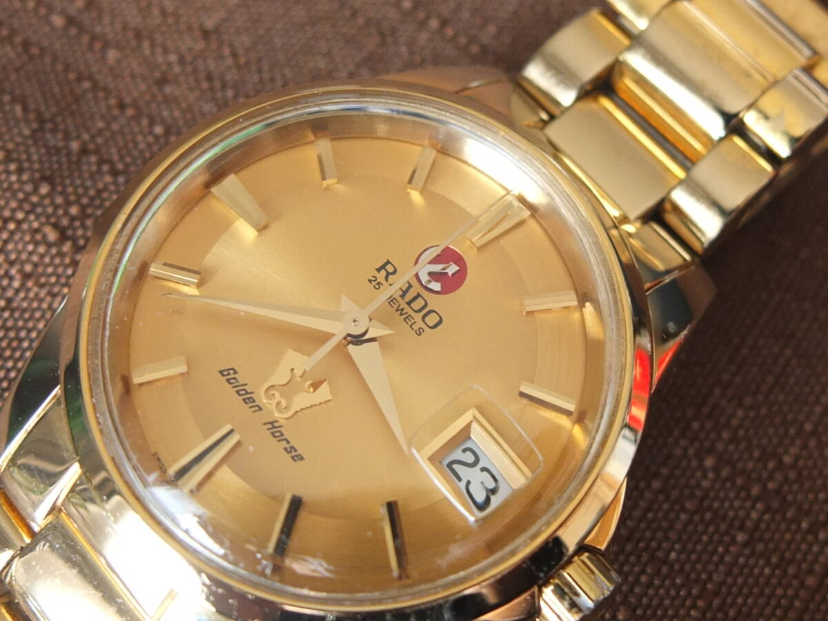 限定モデル RADO ラドー ゴールデンホース 復刻版 25石 自動巻き 限定モデル RADO ラドー ゴールデンホース 復刻版 25石 自動巻き