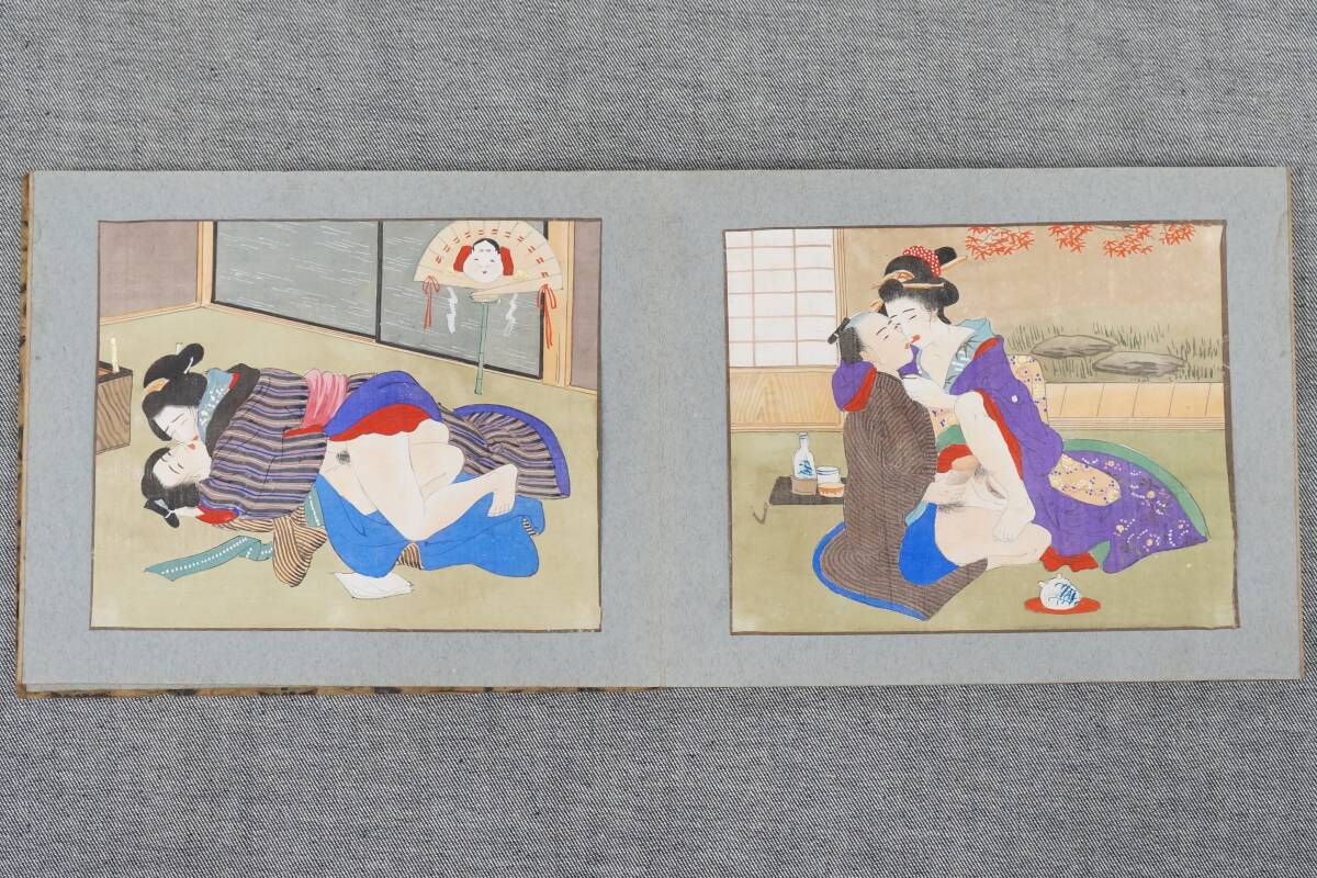 新錦絵帖 處女の頃 木版 大正11年 大鐙閣