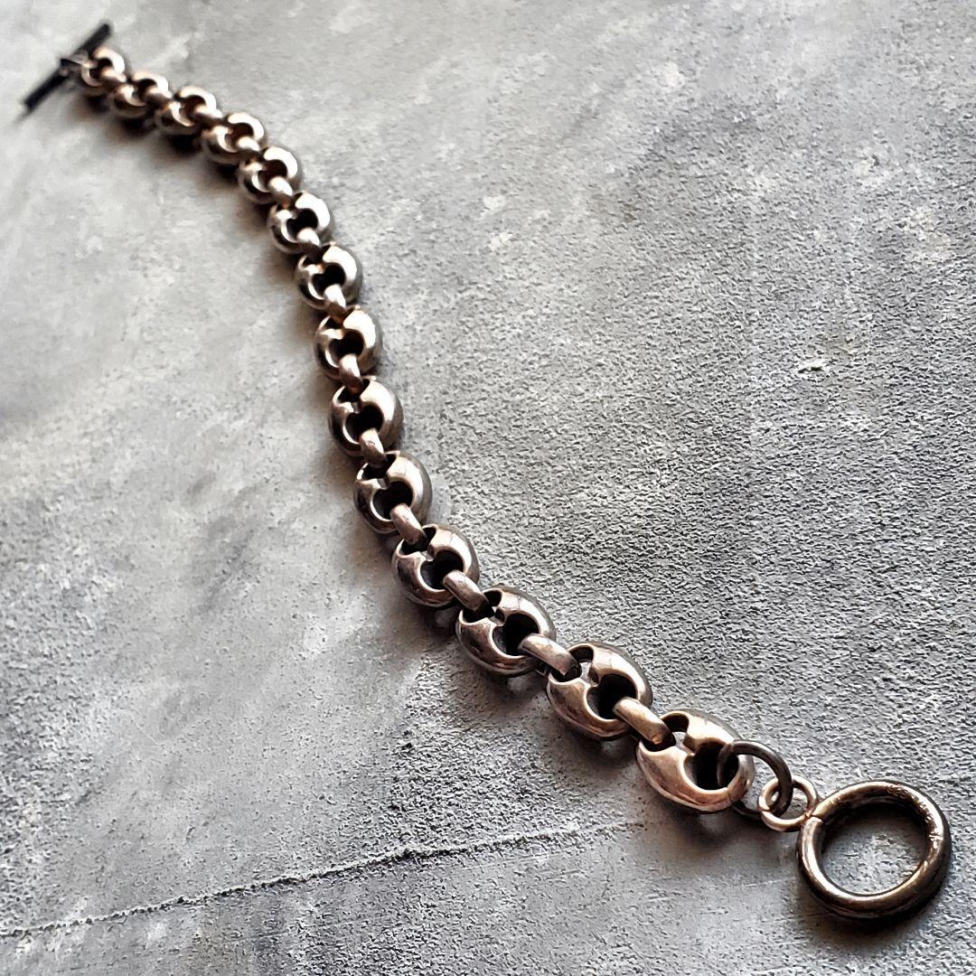 ヴィンテージ VINTAGE シルバー MEX 925 刻印 豚鼻チェーン ヴィンテージ VINTAGE シルバー MEX 925 刻印 豚鼻チェーン