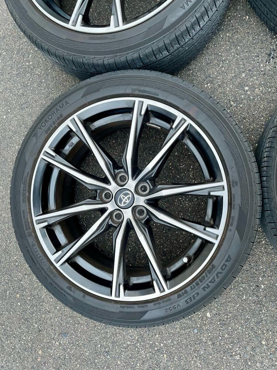 美品】86 後期 純正タイヤホイール 4本セット 215/45R17 7J+48 美品】86 後期 純正タイヤホイール 4本セット 215/45R17 7J+48
