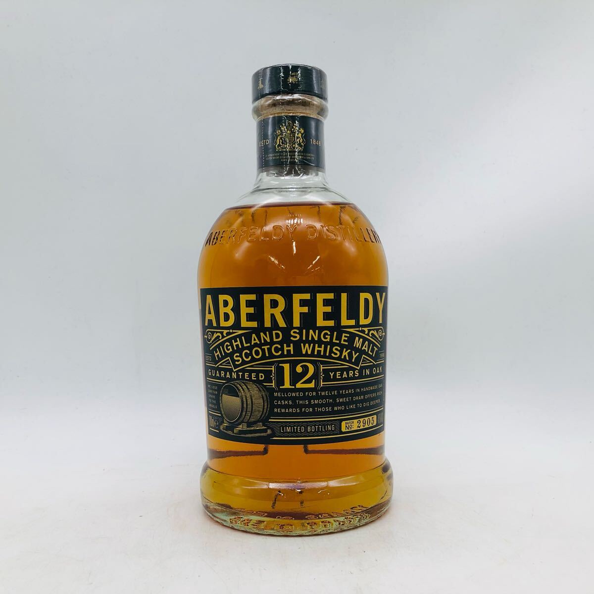 未開栓】ABERFELDY アバフェルディ12年 シングルモルト 未開栓】ABERFELDY アバフェルディ12年 シングルモルト