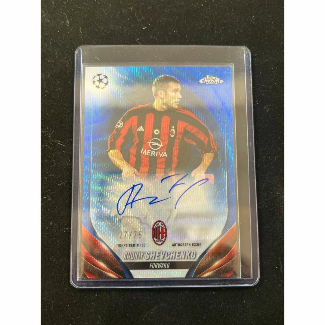 75枚限定 シェフチェンコ 直筆サイン】 2024 Topps Chrome UEFA 75枚限定 シェフチェンコ 直筆サイン】 2024 Topps Chrome UEFA