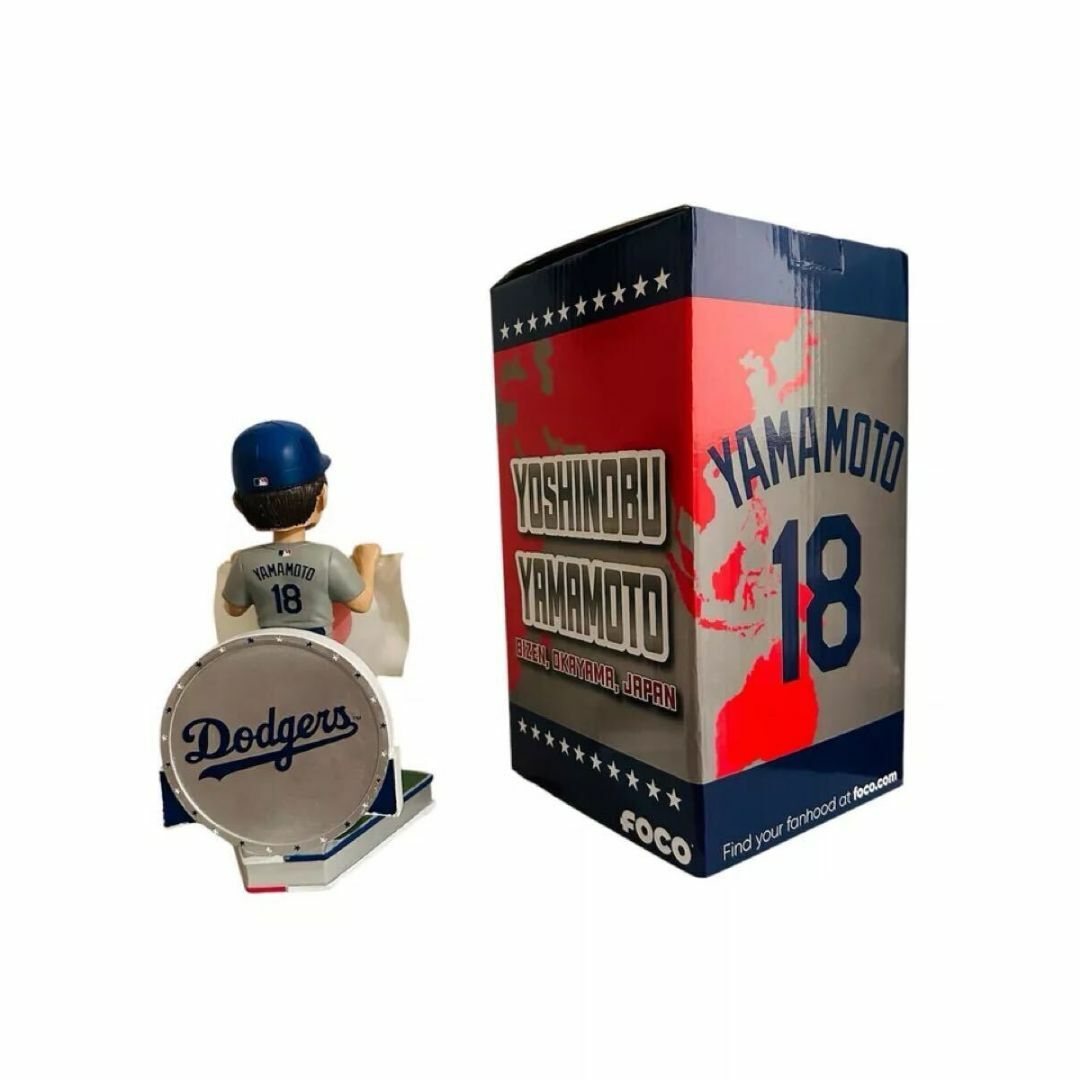 224個限定 山本由伸 日本国旗 ボブルヘッド】 新品 未開封 MLB 224個限定 山本由伸 日本国旗 ボブルヘッド】 新品 未開封 MLB