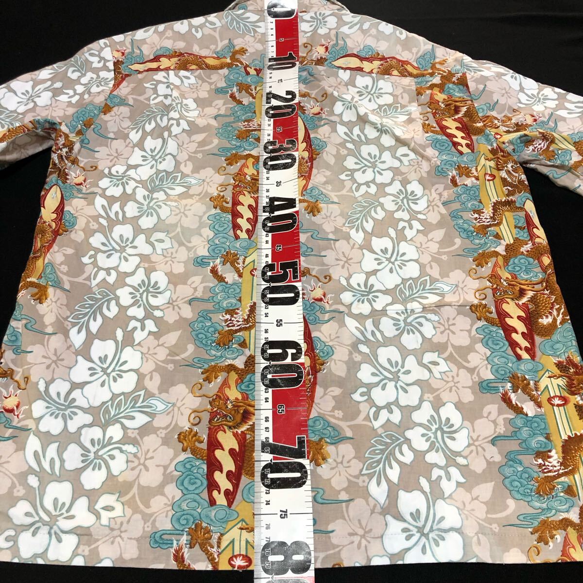 vintage ヴィンテージ アロハシャツ ハワイアンシャツ 総柄 龍 vintage ヴィンテージ アロハシャツ ハワイアンシャツ 総柄 龍