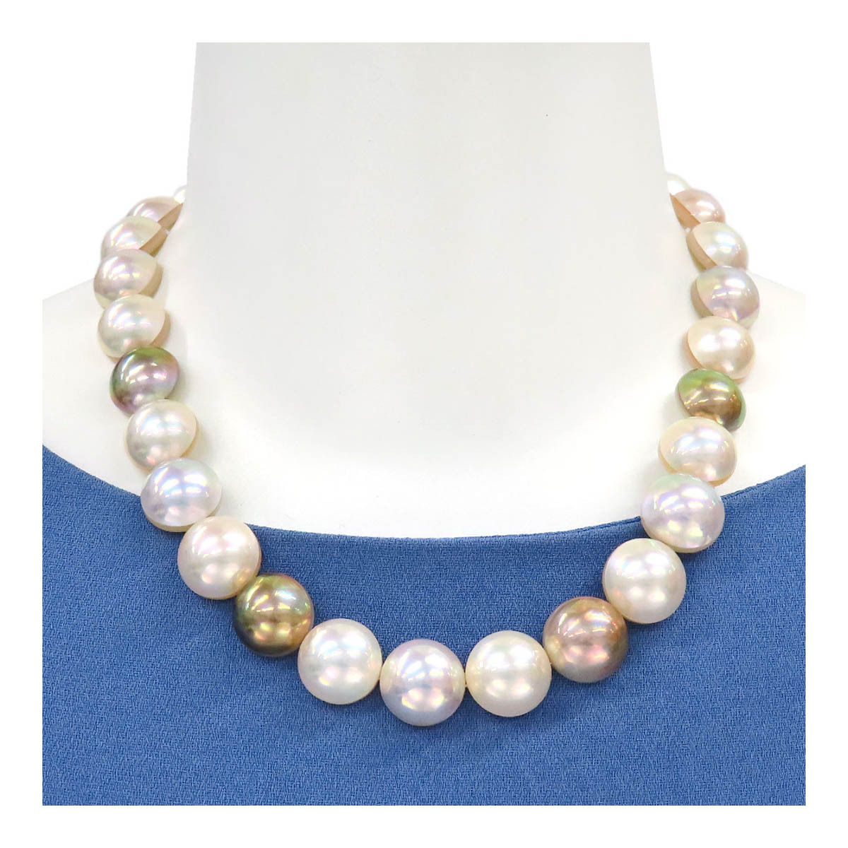 タサキ マベパール ネックレス WGK14 レディース TASAKI 中古