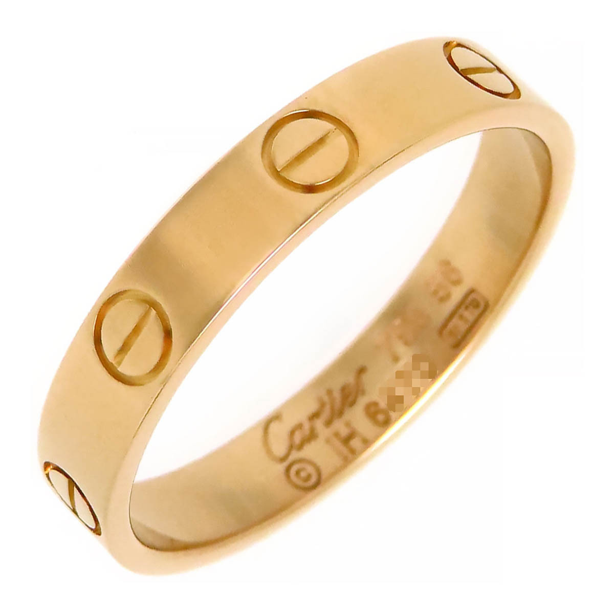 カルティエ ラブ ウェディング リング #56 B4085256 750 (K18PG) ユニセックス CARTIER [美品] 中古 【ジュエリー】