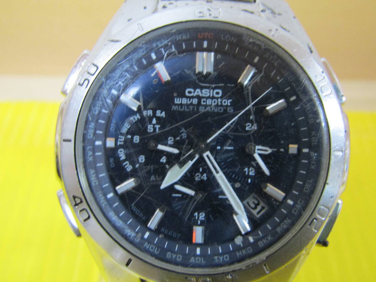 T0182 CASIO カシオ腕時計(jì) 5174 / WVQ-M410 wave ceptor