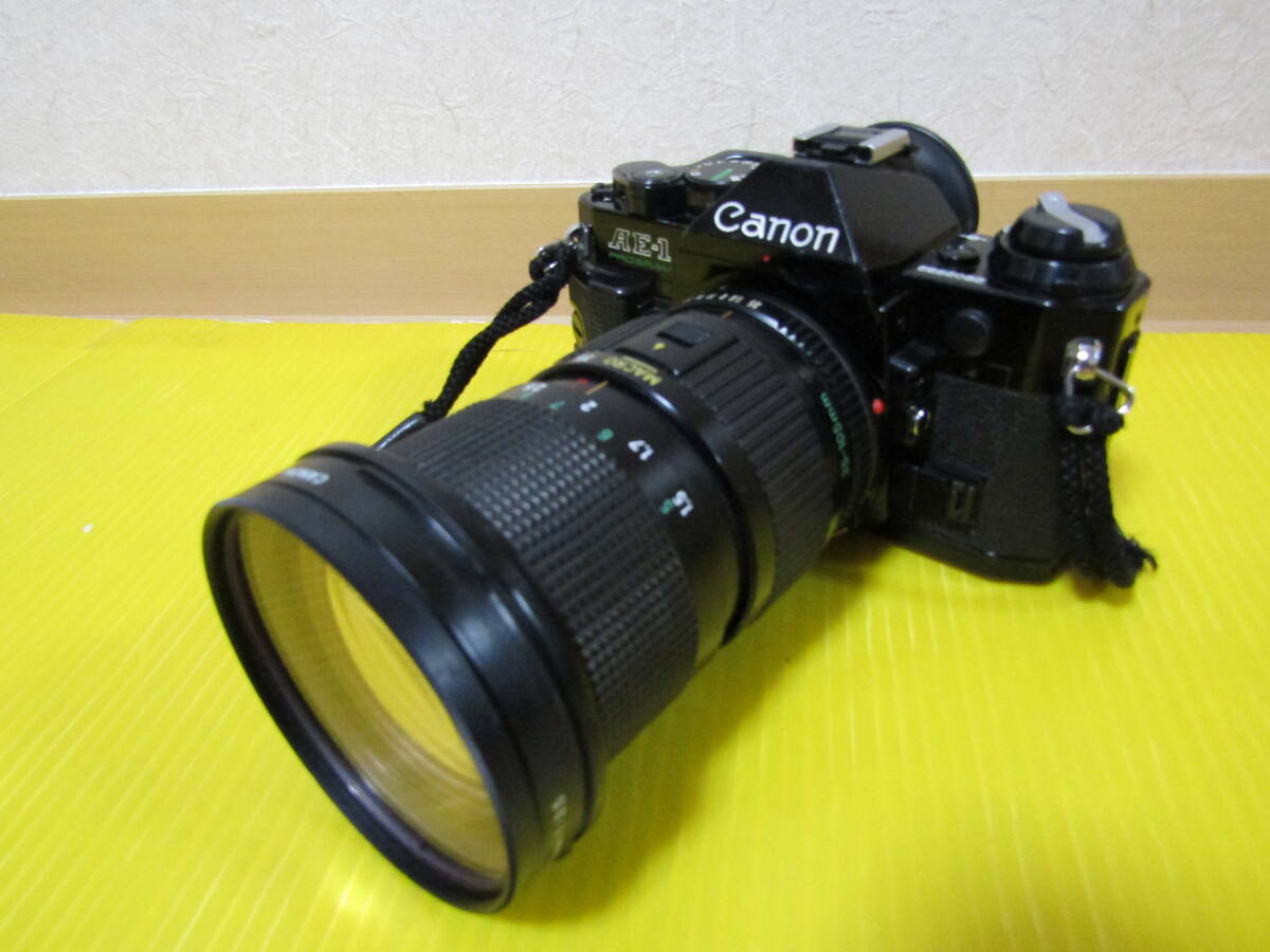 T0489 CANON キヤノン AE-1 PROGRAM 35-105MM F3.5