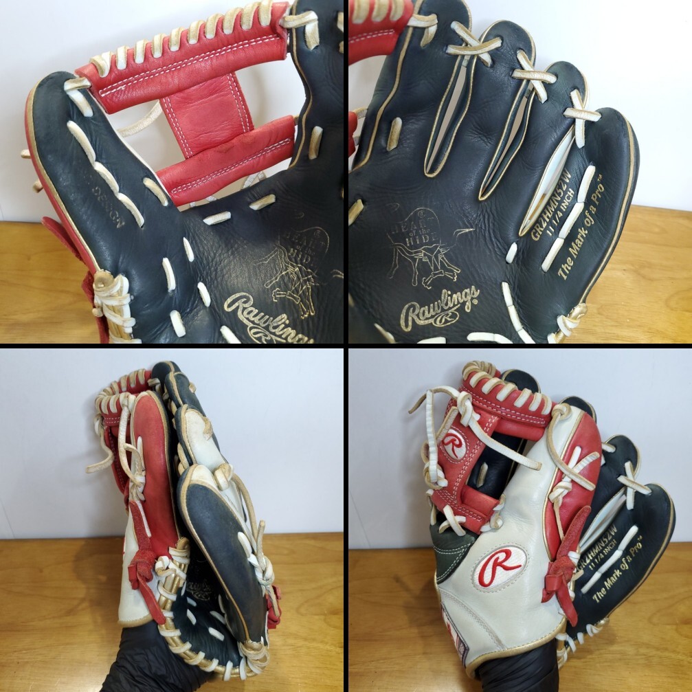 ローリングス Rawlings HOH MLB カラーシンク 内野用 軟式 ローリングス Rawlings HOH MLB カラーシンク 内野用 軟式