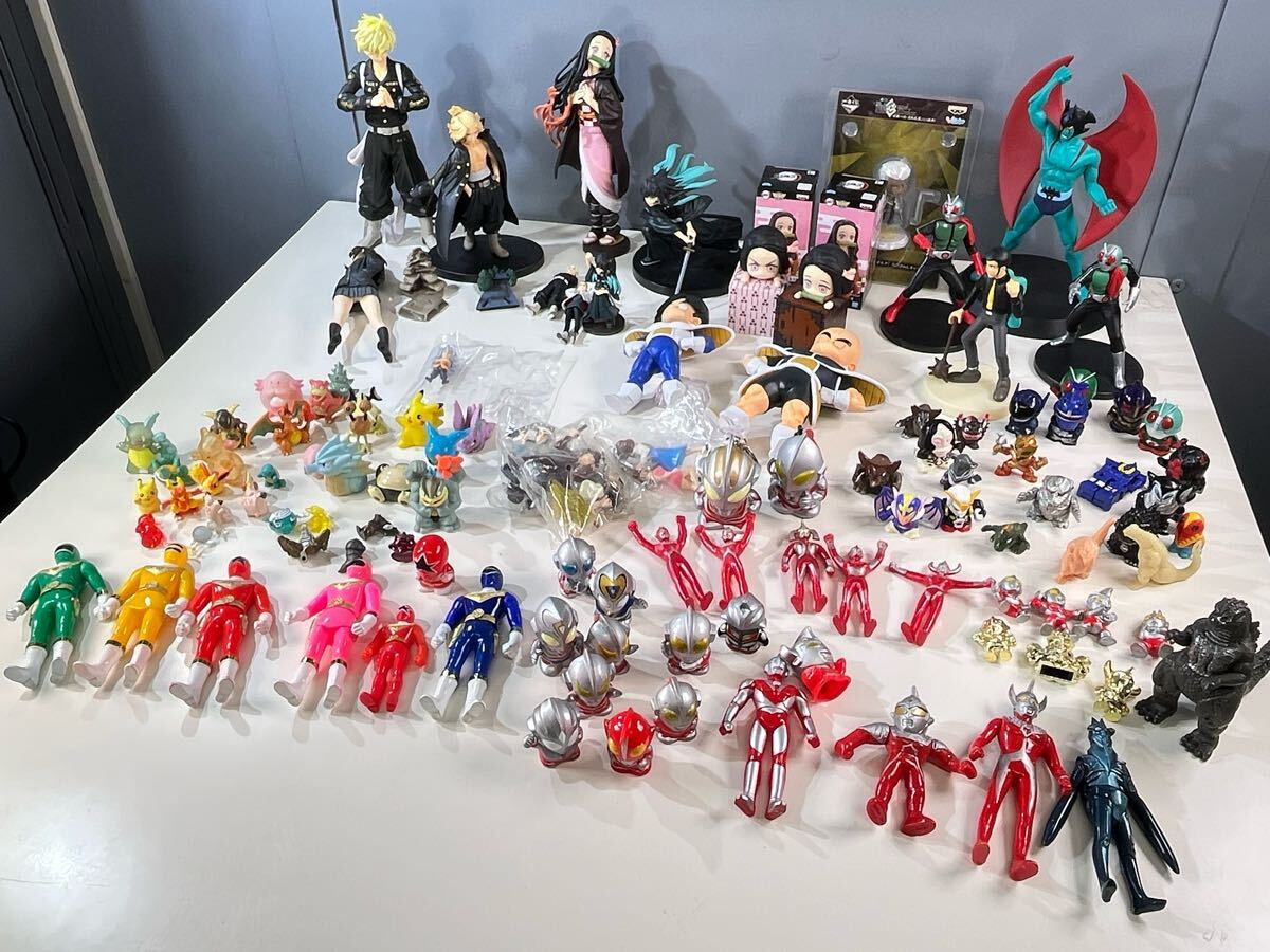 ☆フィギュア ソフビ キーホルダー 指人形 など まとめ売り 鬼滅 ☆フィギュア ソフビ キーホルダー 指人形 など まとめ売り 鬼滅