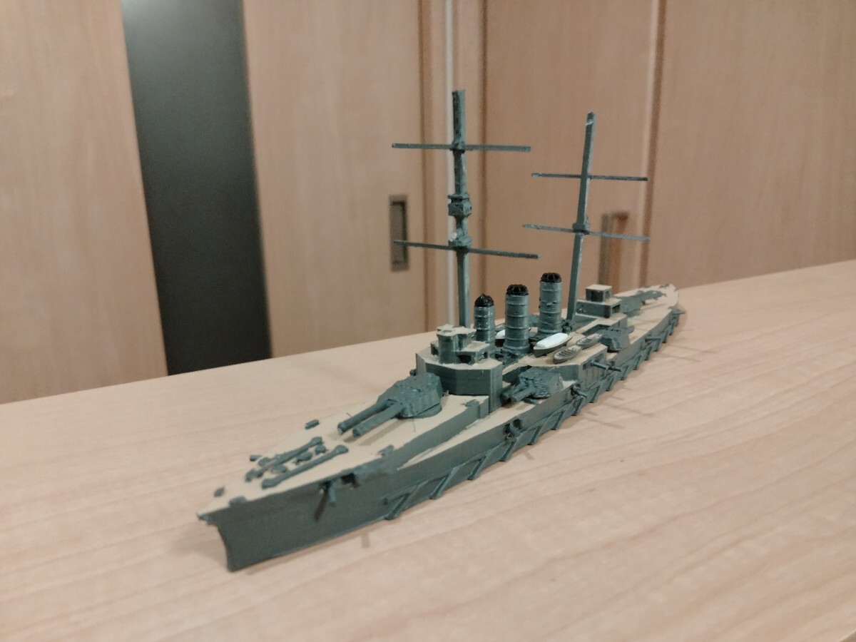 日本海軍 巡洋戦艦(装甲巡洋艦)伊吹 1/700 艦船模型 キット 日本海軍 巡洋戦艦(装甲巡洋艦)伊吹 1/700 艦船模型 キット