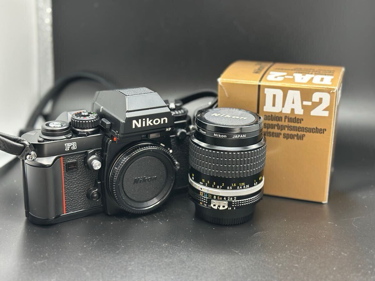ニコン フィルムカメラ Nikon F3 HP&アクションファインダー DA ニコン フィルムカメラ Nikon F3 HP&アクションファインダー DA