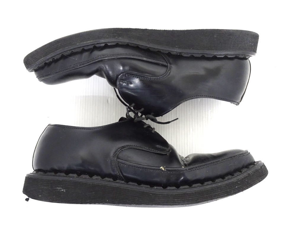 Y's × GEORGE COX ワイズ ジョージコックス 13684 シューズ サイズ４ 1/2 約24.5cm 相当 黒 ブラック 英国製 ヨウジヤマモト ジャンク_画像5