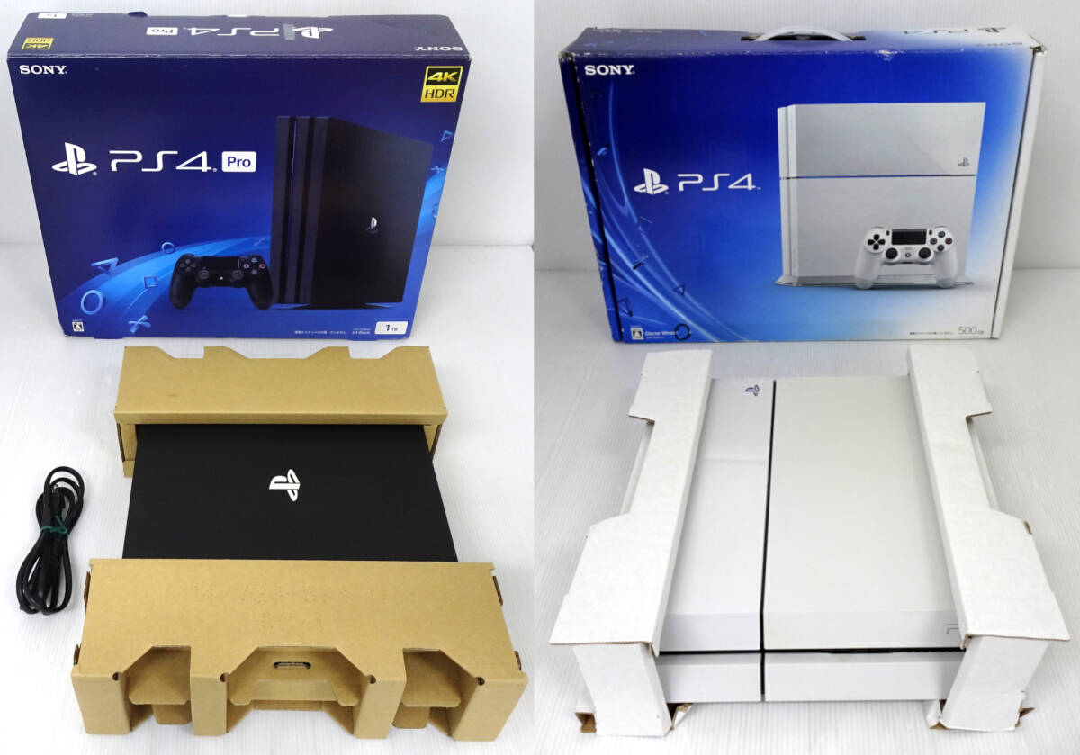 SONY PS4 本体 2台セット CUH-1100A / CUH-7100B(PS4本体)|売買 SONY PS4 本体 2台セット CUH-1100A / CUH-7100B(PS4本体)|売買