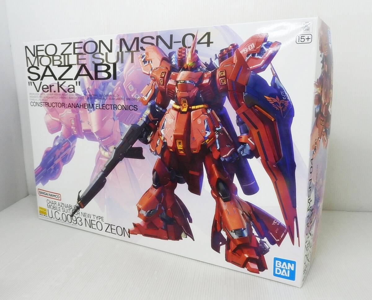 MG 1/100 機動戦士ガンダム 逆襲のシャア サザビー Ver.Ka 未 MG 1/100 機動戦士ガンダム 逆襲のシャア サザビー Ver.Ka 未