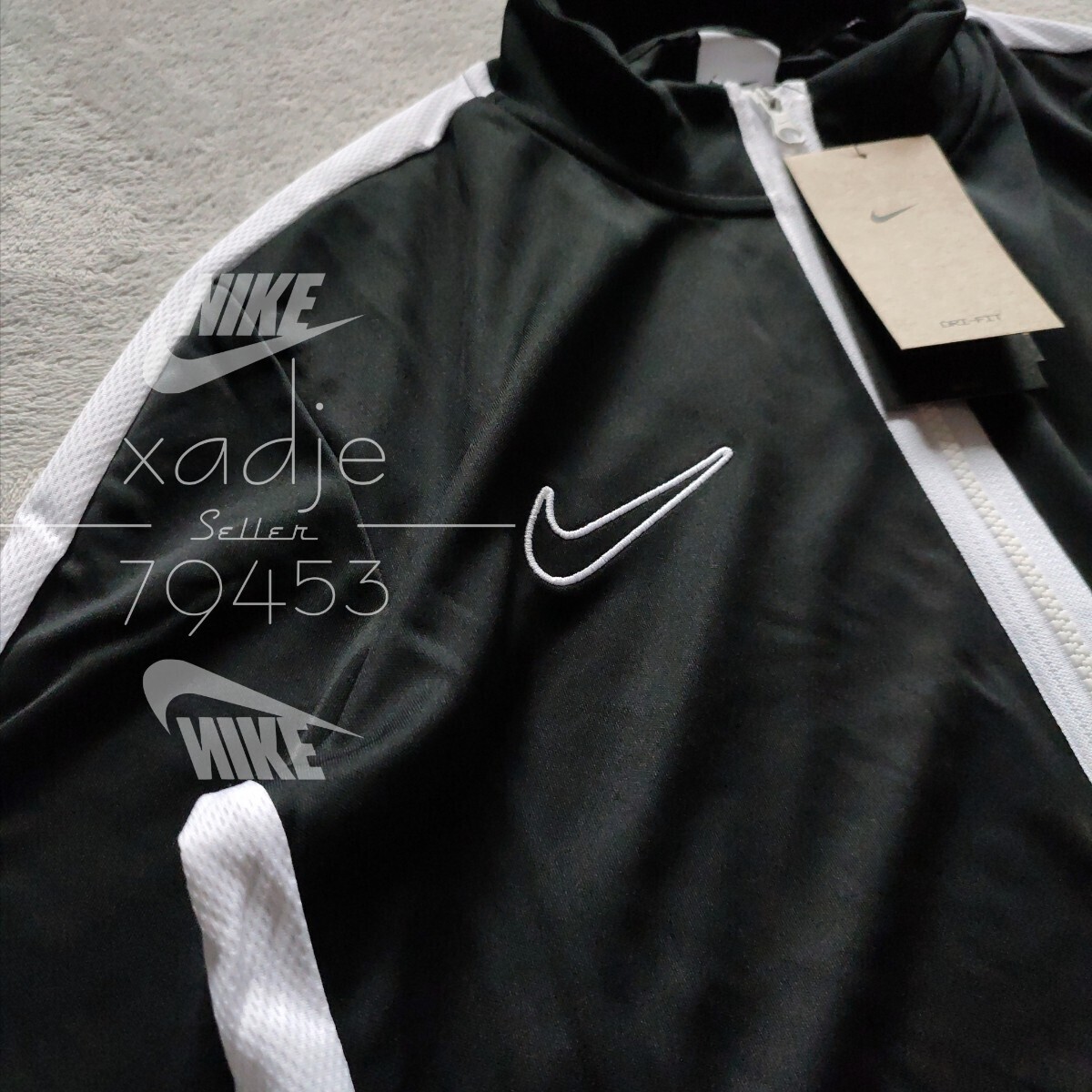 新品 正規品 NIKE ナイキ 上下セット セットアップ ジャージ 黒 新品 正規品 NIKE ナイキ 上下セット セットアップ ジャージ 黒