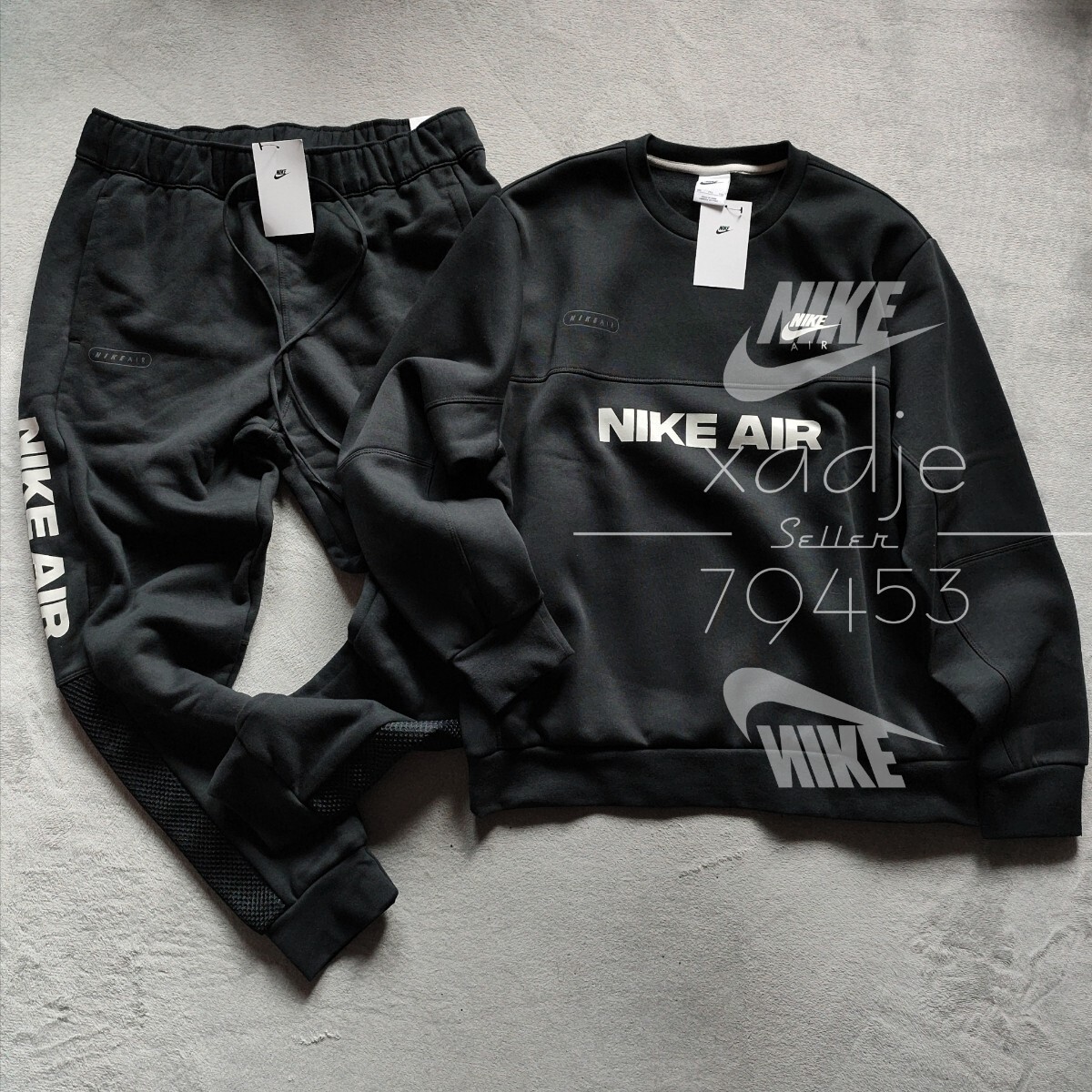 新品 正規品 NIKE AIR ナイキ エア ロゴ プリント 上下セット 新品 正規品 NIKE AIR ナイキ エア ロゴ プリント 上下セット