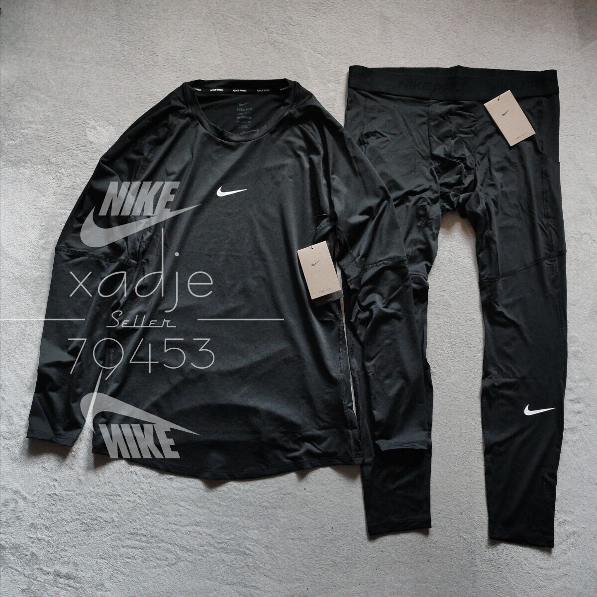 初売りセール 新品 正規品 上下セット トレーニング プロ ナイキ PRO NIKE ナイキ
