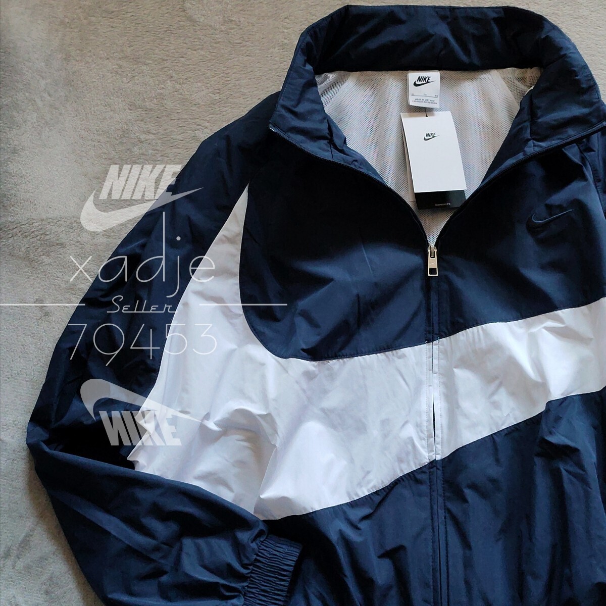 新品 正規品 NIKE ナイキ ビッグスウッシュ 上下セット ナイロン 新品 正規品 NIKE ナイキ ビッグスウッシュ 上下セット ナイロン