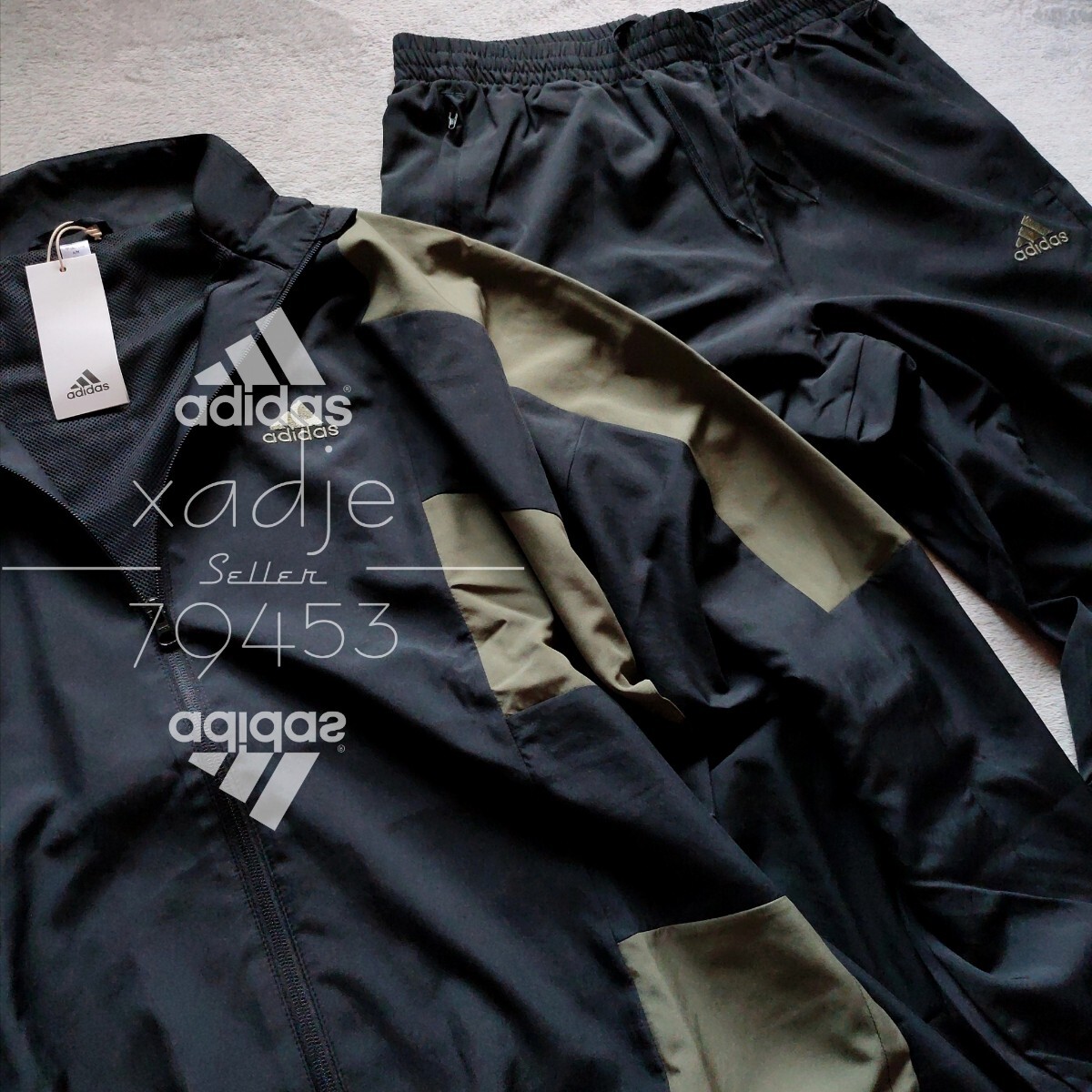 新品 正規品 adidas アディダス 上下セット ナイロン ウィンド 新品 正規品 adidas アディダス 上下セット ナイロン ウィンド