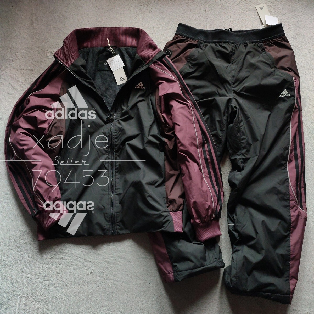 新品 正規品 adidas アディダス 上下セット ナイロン ウィンド 新品 正規品 adidas アディダス 上下セット ナイロン ウィンド