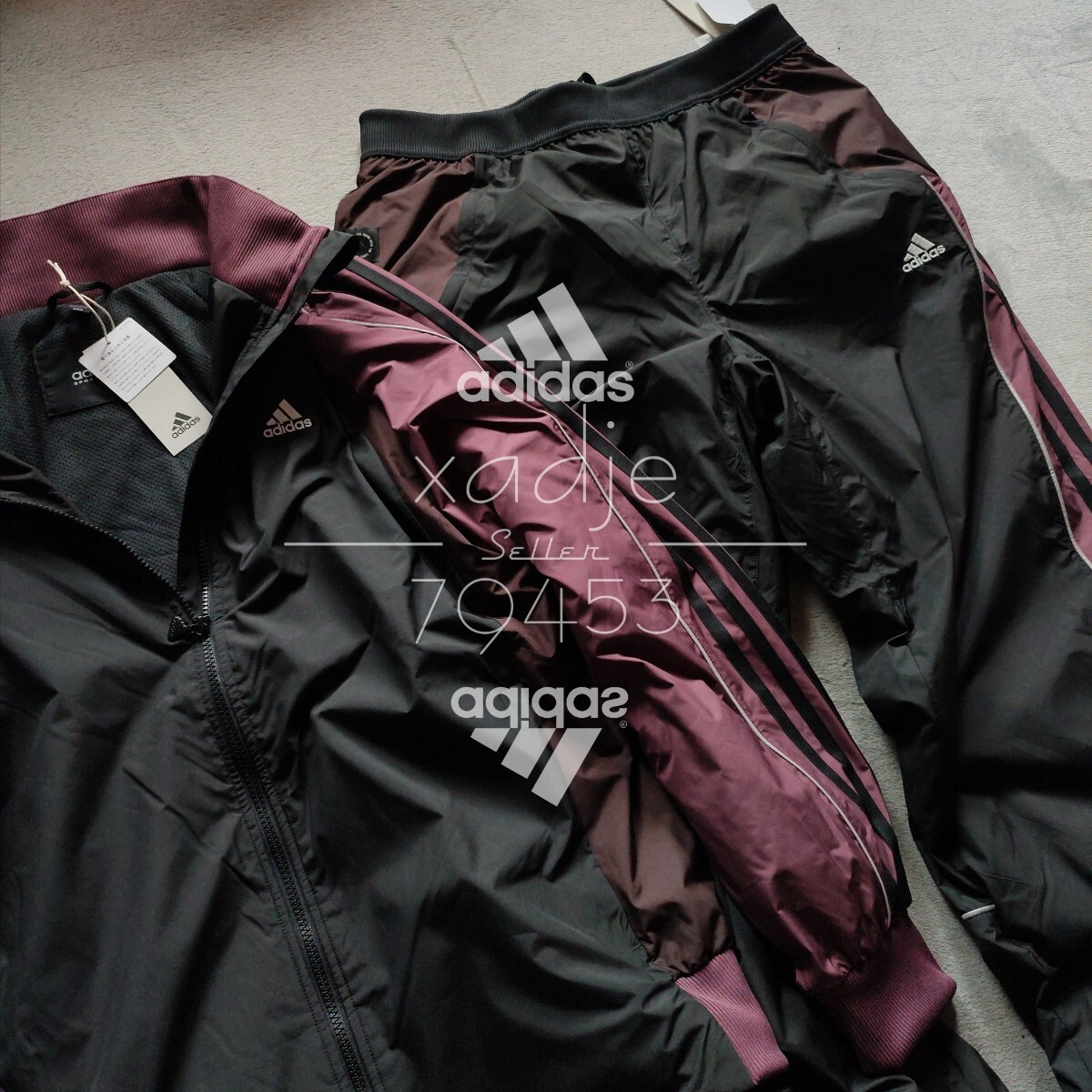 新品 正規品 adidas アディダス 上下セット ナイロン ウィンド 新品 正規品 adidas アディダス 上下セット ナイロン ウィンド