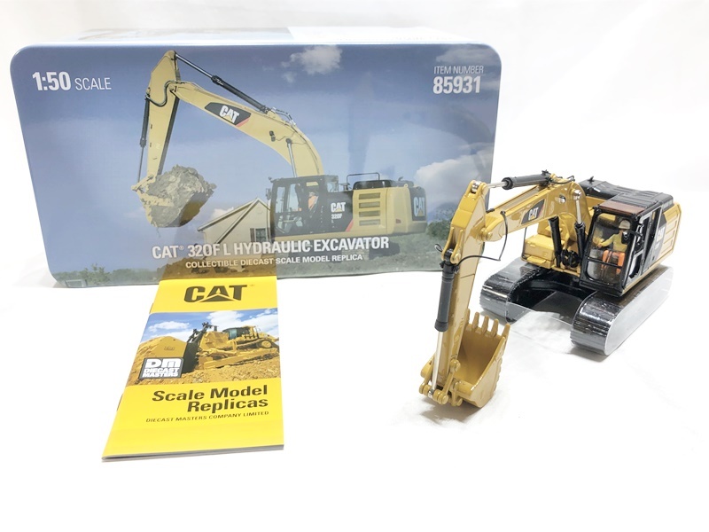 ダイキャストマスター 1/50 CAT 320F L 油圧ショベル 85931 建機 ダイキャストマスター 1/50 CAT 320F L 油圧ショベル 85931 建機