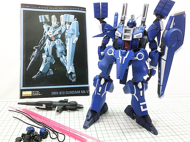 MG ガンダムMk-V 組立済み 塗装品 カスタム品 ガンプラ プラモ MG ガンダムMk-V 組立済み 塗装品 カスタム品 ガンプラ プラモ