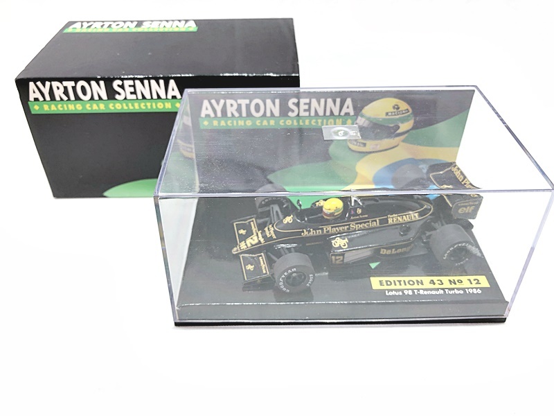 PMA 1/43 A.セナ レーシングカー コレクション ロータス 98T PMA 1/43 A.セナ レーシングカー コレクション ロータス 98T