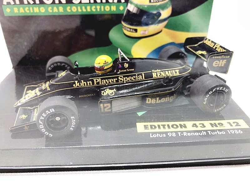 PMA 1/43 A.セナ レーシングカー コレクション ロータス 98T PMA 1/43 A.セナ レーシングカー コレクション ロータス 98T