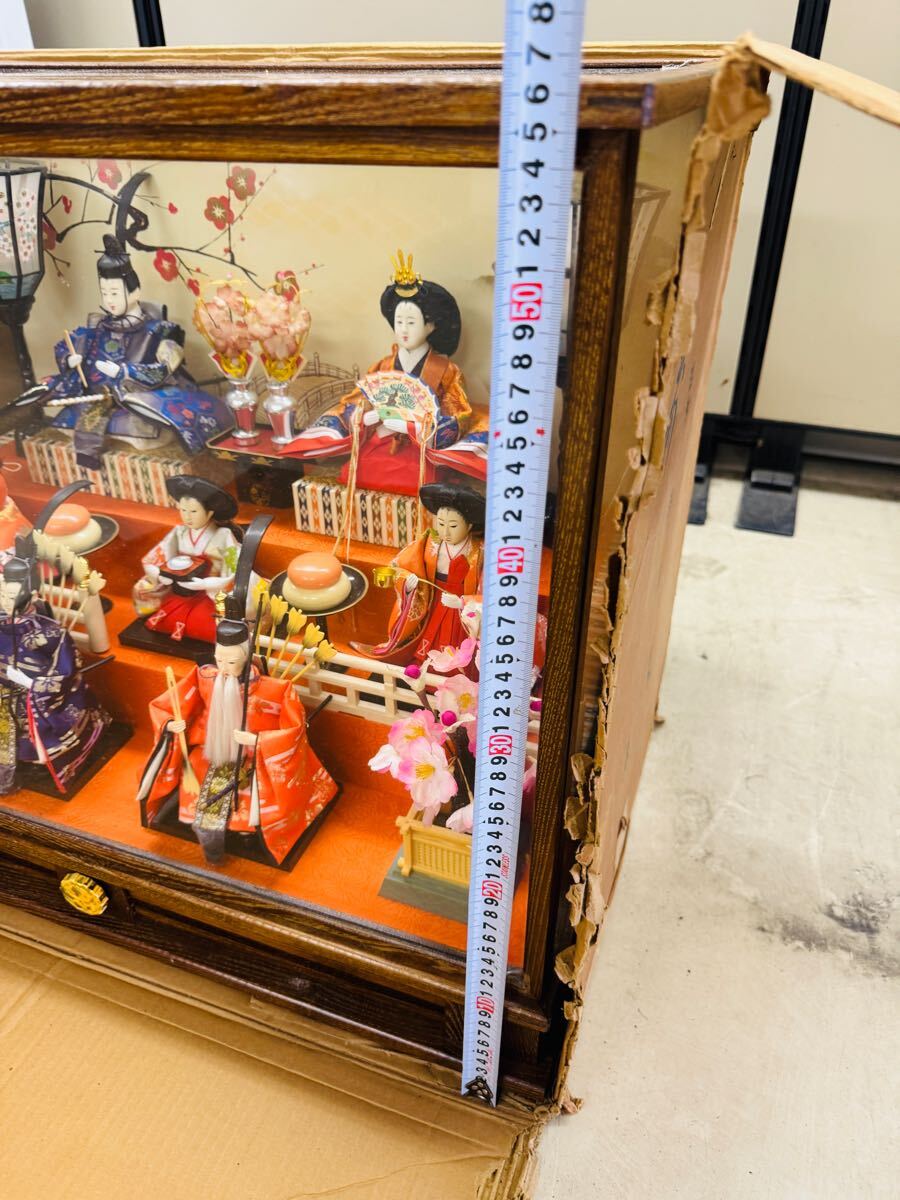 七人飾り雛人形 ひな祭り ガラスケース オルゴール 日本人形 七人飾り雛人形 ひな祭り ガラスケース オルゴール 日本人形