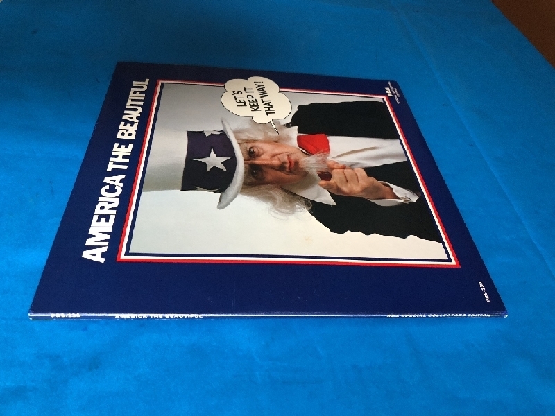 美盤 良ジャケ レア盤 米國 本國盤 V.A. 2枚組LPレコード America The Beautiful Chet Atkins Ann-Margret Della Reese Robert Shaw