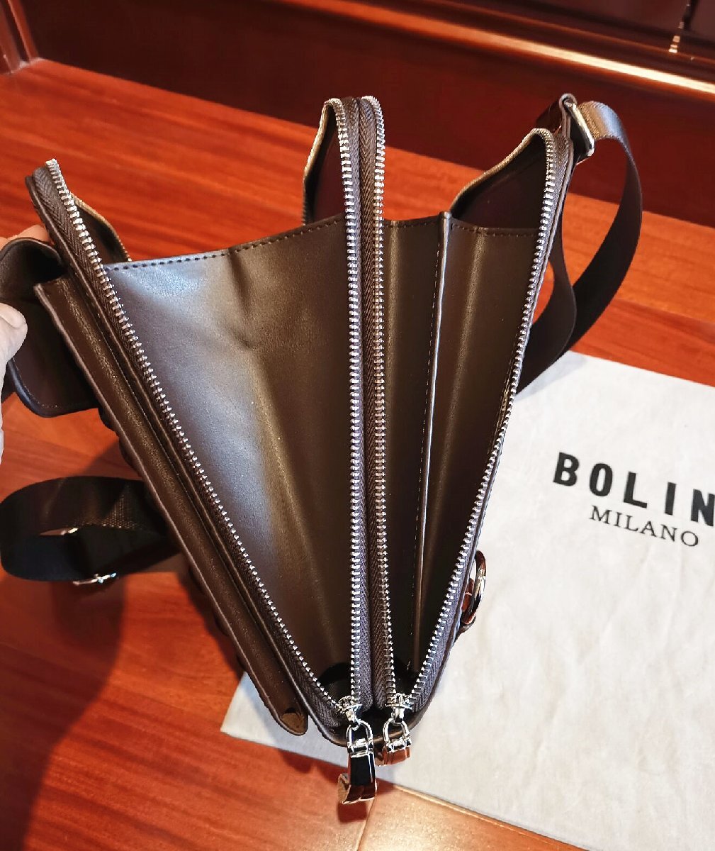 最上逸品*18万◇イタリア・ミラノ発*BOLINI/ボリニ・最上級牛革 最上逸品*18万◇イタリア・ミラノ発*BOLINI/ボリニ・最上級牛革