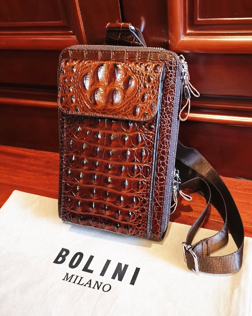 最上逸品*18万◇イタリア・ミラノ発*BOLINI/ボリニ・最上級牛革 最上逸品*18万◇イタリア・ミラノ発*BOLINI/ボリニ・最上級牛革