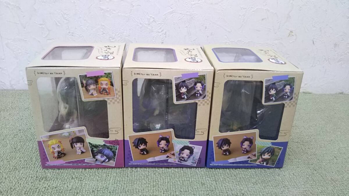 084-K53) 未開封品 るかっぷ 鬼滅の刃 3種セット 胡蝶しのぶ 栗 084-K53) 未開封品 るかっぷ 鬼滅の刃 3種セット 胡蝶しのぶ 栗